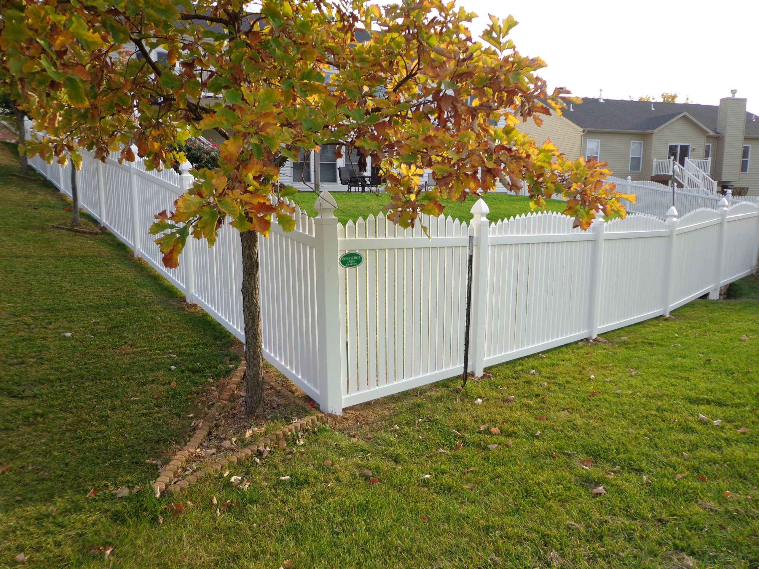 Fence with Tree