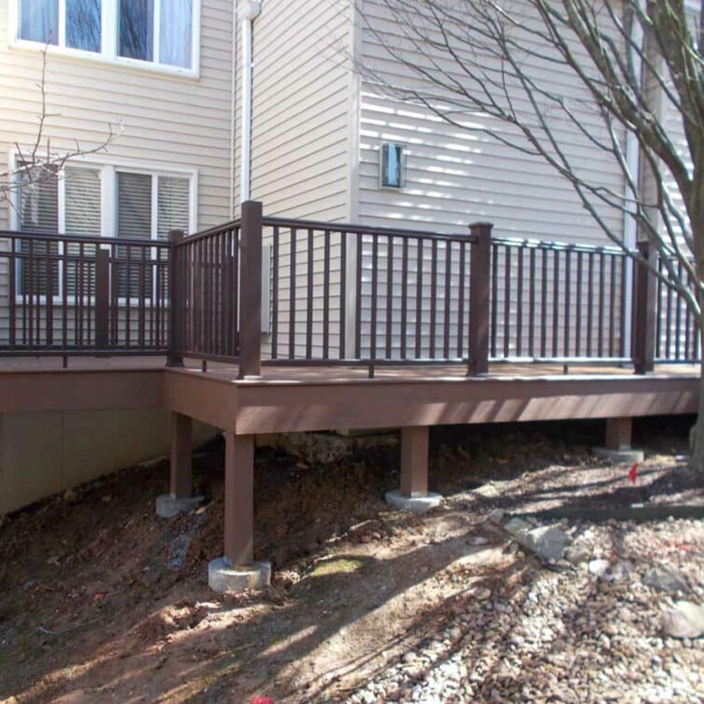 New deck on condominium