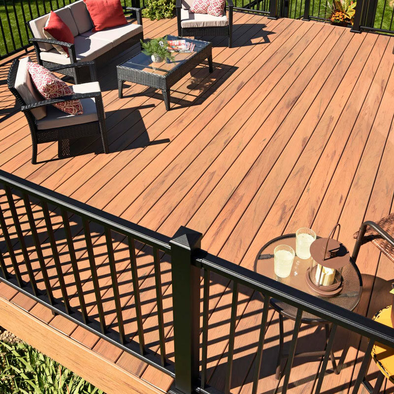 Large composite deck